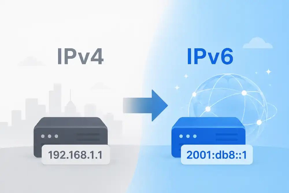 Switching to IPv6